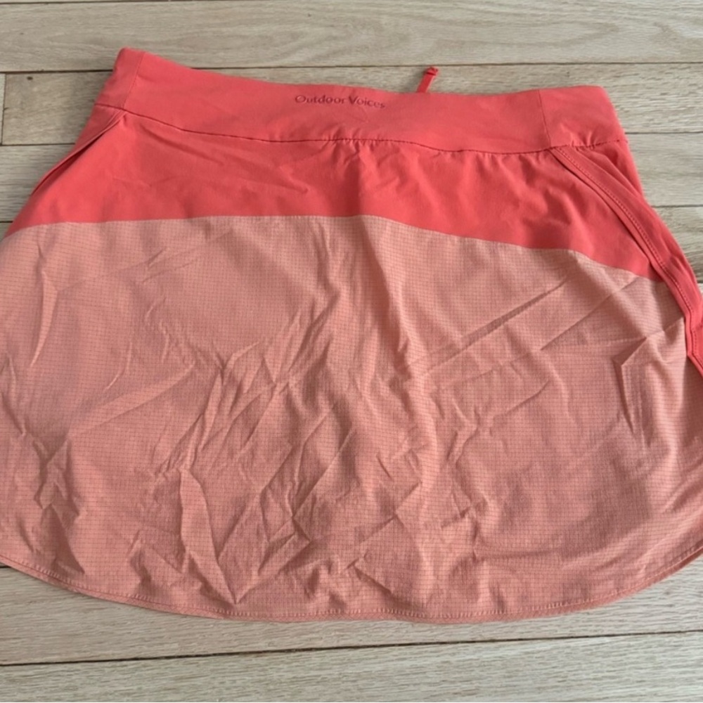 NWT Outdoor Voices 3” The Exercise Skort Navy Blue - Picture 6 of 6